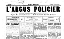 Accéder à la page "Argus policier (L')"