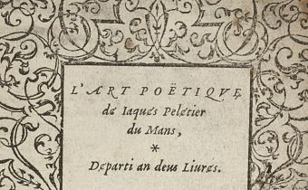 Accéder à la page "Peletier, Jacques dit Peletier du Mans (1517-1582)"