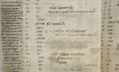 Accéder à la page "Le calendrier de Saint Willibrord (BnF, ms. Latin 10837)"