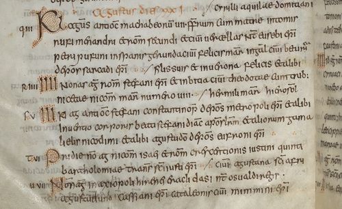 Accéder à la page "Le Martyrologe d’Echternach (BnF, ms. Latin 10837) "