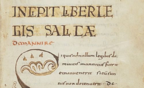 Accéder à la page "Lois salique, alamane et ripuaire (BnF, ms. Latin 4787)"