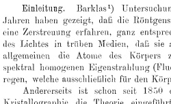 FRIEDRICH, Walther (1883-1968), LAUE, Max von (1879-1960), KNIPPING, Paul (1883-1935) Interferenz-Erscheinungen bei Röntgenstrahlen