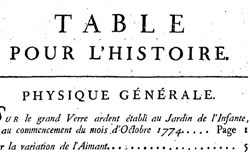 LAVOISIER, Antoine-Laurent de (1743-1794) Mémoire sur la calcination de l'étain