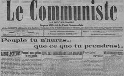 Accéder à la page "Communiste (Le )"