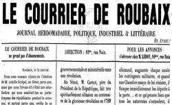 Accéder à la page "Courrier de Roubaix (Le)"