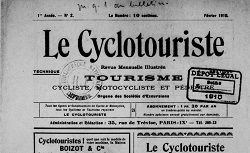 Le Cyclotouriste : revue mensuelle illustrée, février 1910