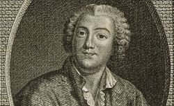 Le Frand [sic] M.quis de Pompignan // né à Montauban, le 10 Aout 1709, // mort, à Pompignan, le 4 9.bre 1784