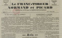 Accéder à la page "Franc-tireur normand et picard (Le)"