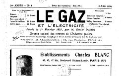 Accéder à la page "Gaz et l'électricité (Le)"