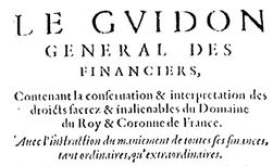 Accéder à la page "Hennequin, Jean. Le Guidon général des financiers - 1595"
