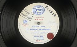 Le malade imaginaire / Molière, aut. ; Maurice Jarre, comp. ; Maurice Jarre, dir. ; André Schlesser, chant., SVM? E-14910