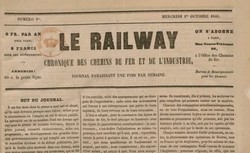 Accéder à la page "Railway (Le) : chronique des chemins de fer et de l'industrie"