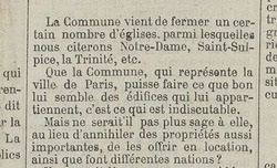 Accéder à la page "18 mars – 28 mai 1871 : Commune de Paris"