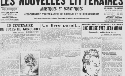 Accéder à la page "Une heure avec... Frédéric Lefèvre, décembre 1930"