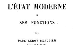Accéder à la page "Leroy-Beaulieu, Anatole (1842-1912)"