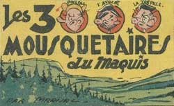 Les Trois Mousquetaires du maquis, 20 novembre 1944