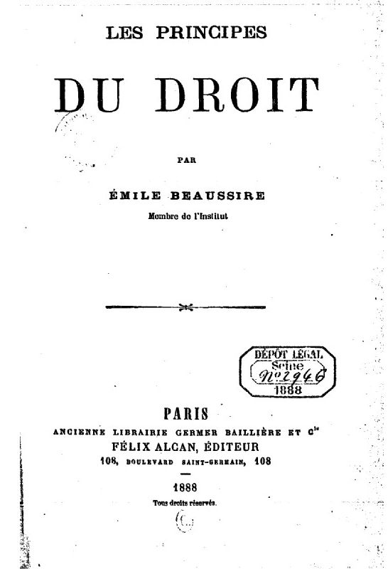 Accéder à la page "Beaussire, Émile (1824-1889)"