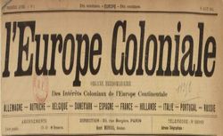 Accéder à la page "Europe coloniale (L')"