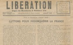 Accéder à la page "Libération (édition spéciale région Lyonnaise)"