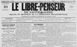 Accéder à la page "Libre-penseur de Saône-et-Loire"