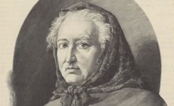 Recueil. Portraits de Louise Victorine Choquet, Mme Ackermann (XIXe s.)