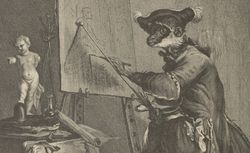 Chardin Le peintre in J.-B. Siméon Chardin / par L. de Fourcaud,...