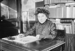  Madame Hubertine Auclert [suffragette] : [photographie de presse] / [Agence Rol] 