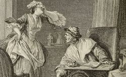 Tartuffe in Oeuvres de Molière, avec des remarques grammaticales ; des avertissemens et des observations sur chaque pièce, par M. Bret.. Vol. 4