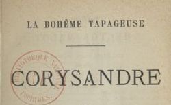 Accéder à la page "La Bohème tapageuse 3 : Corysandre (1880)"