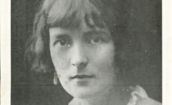 Katherine Mansfield : auteur de Félicité et La garden party : [carte postale] Coll. Marguerite Durand