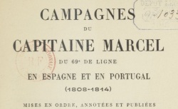 Accéder à la page "Marcel, capitaine Nicolas, Campagnes (1808-1814)"