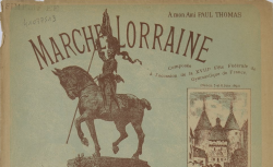 Accéder à la page "Marche lorraine - partition éd. Enoch & Cie, 1895"