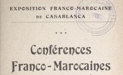 Accéder à la page "Exposition franco-marocaine de Casablanca, 1915"