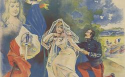 Le régiment. Roman dramatique par Jules Mary. Gratis partout, la 1re livraison. 10c la livraison illustrée... Jules Rouff & Cie, 1892