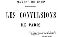 Accéder à la page "Les Convulsions de Paris"