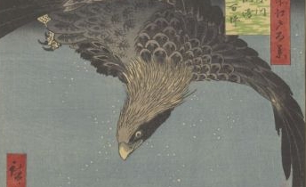 Hiroshige. Meisho Edo hyakkei : Fukagawa-suzaki-jūmantsubo. BOITE FOL-DE-10 