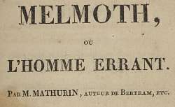 Accéder à la page "Maturin, Charles Robert (1782-1824) "