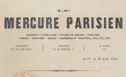 Accéder à la page "Mercure Parisien (Le)"