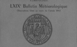 Accéder à la page "Bulletin météorologique de l'Observatoire de Besançon"