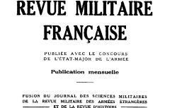 Accéder à la page "Revue militaire française"