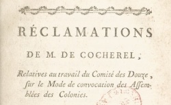 Accéder à la page "Recueils de pièces imprimées concernant les colonies, 1ère série, tome 23"