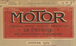 Accéder à la page "Motor"