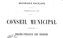 Accéder à la page "Conseil municipal de Lyon"