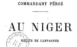 Accéder à la page "Au Niger : récits de campagnes, 1891-1892"