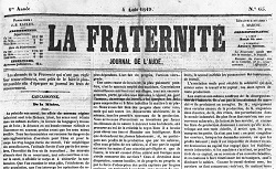 Accéder à la page "La fraternité, journal de l'Aude (Carcassonne)"