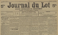 Accéder à la page "Journal du Lot (Cahors)"