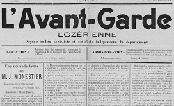 Accéder à la page "L'Avant-garde lozérienne (Mende)"