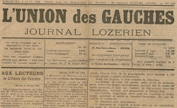 Accéder à la page "L'Union des gauches (Florac)"