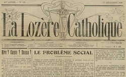 Accéder à la page "La Lozère catholique (Mende)"