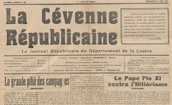 Accéder à la page "La Cévenne républicaine (Mende)"